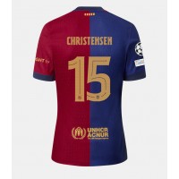 Koszulka piłkarska Barcelona Andreas Christensen #15 Strój Domowy 2024-25 tanio Krótki Rękaw